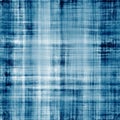 Worn blue fabric texture with visible threads Royalty Free Stock Photo
