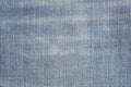 Worn blue jeans texture. Denim fabric background. Royalty Free Stock Photo