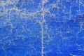 Worn blue tarpaulin material texture Royalty Free Stock Photo