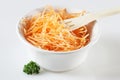 Grated carrot Royalty Free Stock Photo