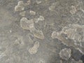 Worn Concrete Texture with Erosion Patterns - Grunge Industrial Surface Royalty Free Stock Photo
