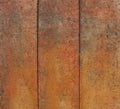 Worn dirty orange red brown concrete