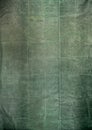 Worn and distressed army surplus green canvas tarp background Royalty Free Stock Photo