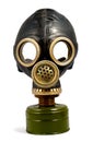 Worn Gas Mask