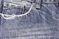 Worn jeans texture for abstract backgrounds of natural color