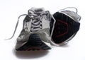 Worn old sneaker trainers Royalty Free Stock Photo