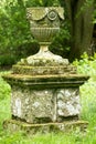 Worn out ancient fountain in Glamis