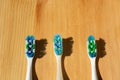 Worn out toothbrush Royalty Free Stock Photo