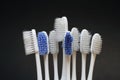 Worn out Toothbrushes Royalty Free Stock Photo