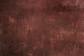 Worn red metal plate Royalty Free Stock Photo