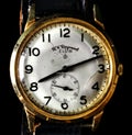 Vintage and Worn Retro Wristwatch from the 1950s