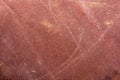 Worn texture of sandpaper, close-up abstract background Royalty Free Stock Photo