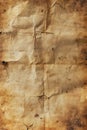 Worn and weathered parchment paper texture, excellent for creating an historical ambience in book covers, menu designs Royalty Free Stock Photo