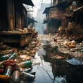 The worrying condition of waste in the city can have a negative impact on health and many factors