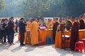 The worship of a Buddism godness Guanyin