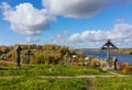 Worship cross on Mount Levitan