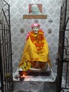 Indian God saibaba temple in mumbai location..