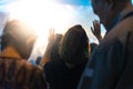 Worship night Royalty Free Stock Photo