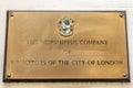 The Worshipful Company of Solicitors of the City of London Royalty Free Stock Photo