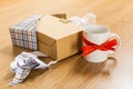 Worst christmas gift, cup Royalty Free Stock Photo