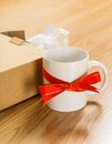 Worst gift, cup Royalty Free Stock Photo