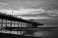 Worthing pier at dawn Royalty Free Stock Photo