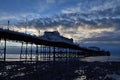 Worthing pier at dawn Royalty Free Stock Photo