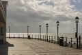 Worthing seafront pier, Sussex, England Royalty Free Stock Photo