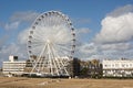 Worthing seafront promenade, Sussex, England Royalty Free Stock Photo