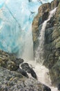 Worthington Glacier, Alaska Royalty Free Stock Photo
