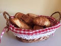 A basket of bread