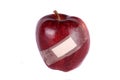 Wounded Apple Royalty Free Stock Photo