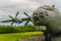 Wounded bird! Abandoned Soviet military transport aircraft