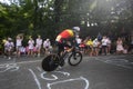 WOUT VAN AERT (JUMBO-VISMA NED) in the time trial stage at Tour de France.