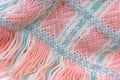 Woven Baby Blanket up Close