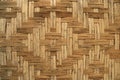 Woven bamboo background