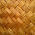 Woven bamboo basket texture and pattern Royalty Free Stock Photo