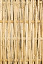 Woven Bamboo Fence Panel Royalty Free Stock Photo