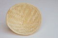 Woven bamboo lid for cover food, protect food from flys, insects or dust.