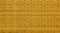 Woven bamboo pattern, featuring uniformly interlaced strips. The texture is smooth Royalty Free Stock Photo