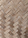 Woven bamboo pattern from indonesia, usually we used it as wall decoration Royalty Free Stock Photo