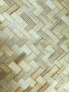 Woven Bamboo Strips Texture Royalty Free Stock Photo