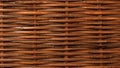 Woven bamboo surface abstract background, Texture of bamboo handicraft detail, Pattern of style bamboo handcraft texture Royalty Free Stock Photo