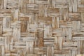 Woven bamboo texture Royalty Free Stock Photo