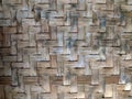 Woven bamboo texture background Royalty Free Stock Photo