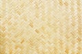 woven bamboo texture for background and design Royalty Free Stock Photo