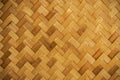 it is woven bamboo texture for background and design. Royalty Free Stock Photo