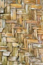 Woven Bamboo Wall Royalty Free Stock Photo