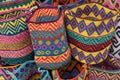 Woven baskets in Chichicastenango Guatemala