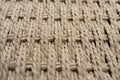 Woven baskets isolated against a white background Royalty Free Stock Photo